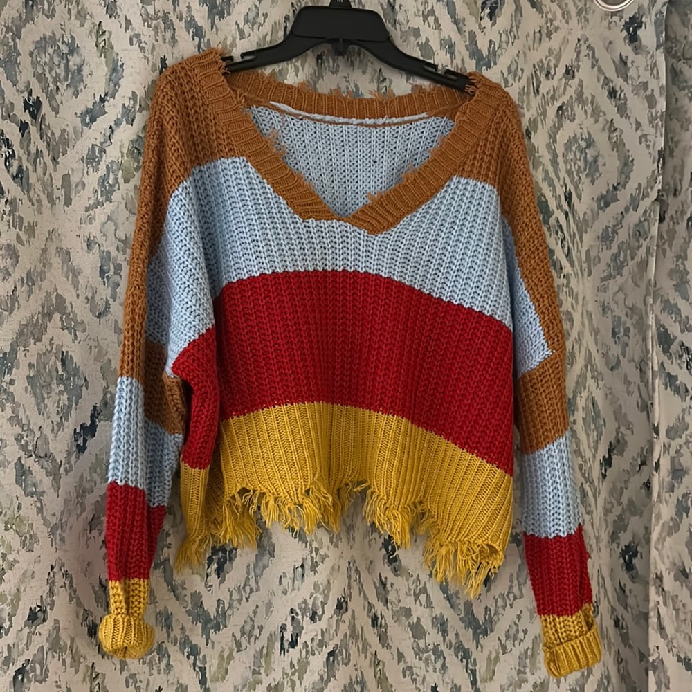 Cropped sweater